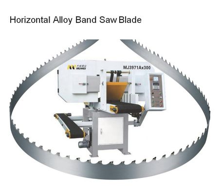 TCT Carbide Wood Saw Blade Υψηλής συχνότητας συγκολλημένη διαδικασία για σκληρό ξύλο πλάτος 0,65-1,25MM
