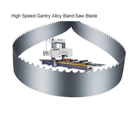Τύπος TCT Carbide Alloy Wood Cutting Band Saw Blade για συγκολλημένη διαδικασία υψηλής συχνότητας