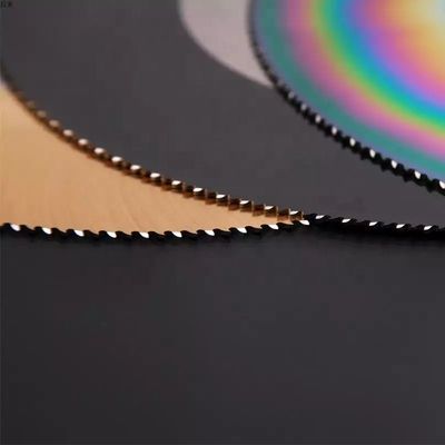 Υλικό κοπής χάλυβα 250*1,2 mm HSS-Dmo5 Στρογγυλή λεπίδα πριονιδιού με επίστρωση από κασσίτερο