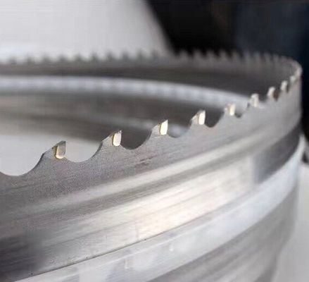 Τύπος TCT Carbide Alloy Wood Cutting Band Saw Blade για συγκολλημένη διαδικασία υψηλής συχνότητας