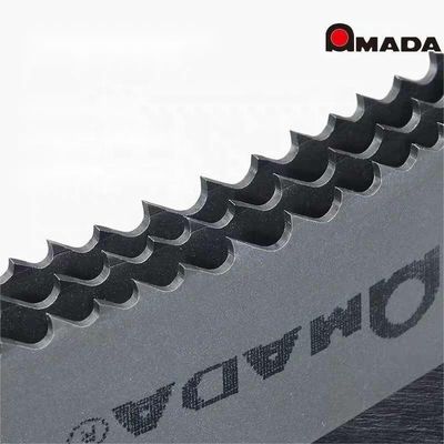 Ιαπωνία AMADA M42 BI-Metal Band Saw Blade Προσαρμοσμένη υποστήριξη OEM πλάτος 27/34/41/54/67/80 mm