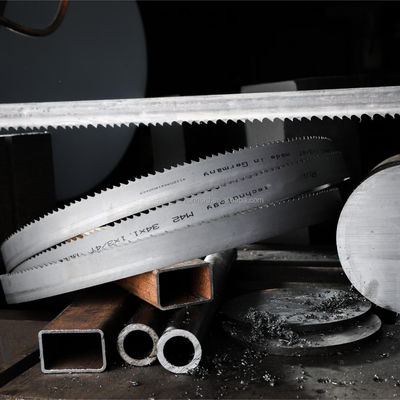 Πάνω- Ψυχρό PRESS M42 BI-Metal Cutting Band Saw Blade για μπάρα και σωλήνα από ανοξείδωτο χάλυβα